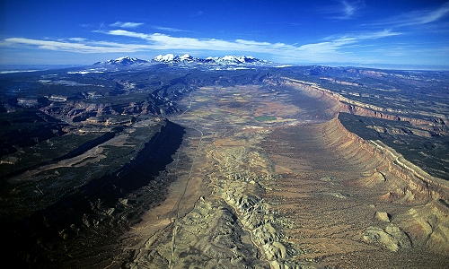 Aerial photo of Paradox Valley, CO Aerial photo of Paradox Valley, Montrose County, Colorado, CO United States